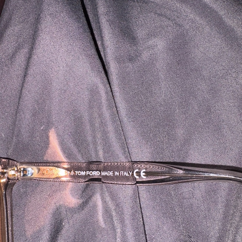 SABRINA Tom Ford Tan Oversized Square Sunglasses - Picture 7 of 8